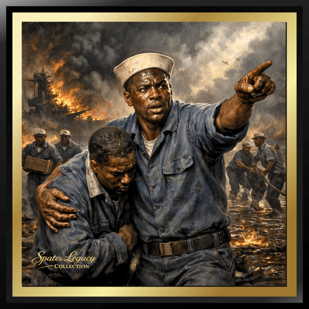  Pearl Harbor Black Servicemen Masterpiece

“BLACK STEEL: When History Burned, We Stood”

Forged in fire. Rooted in honor. Raised in Atlanta.

#ATLArtScene #AtlantaStrong #AtlantaArtExhibit #BlackMilitaryHeroes #PearlHarborLegacy #SpatesLegacyCollection #ATLHonorsHistory #MadeInATL #FromAtlantaToTheWorld
