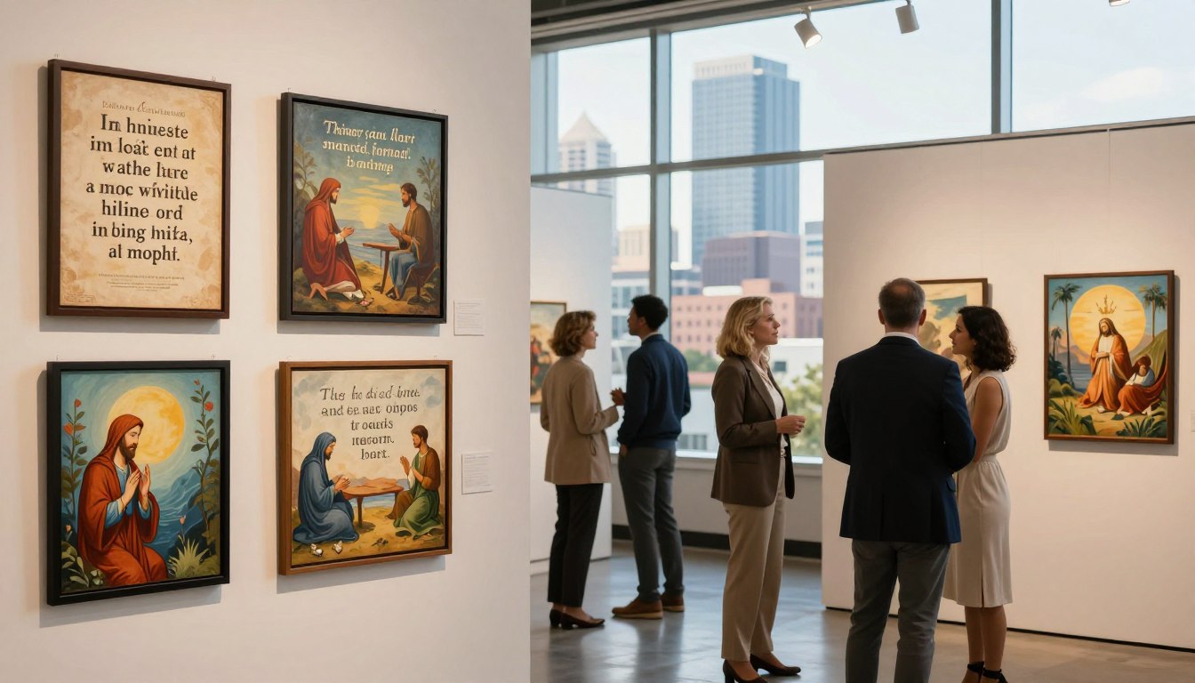 Christian Biblical Wall Art in Atlanta, GA: How the Spates Legacy Collection Is Shifting the Culture