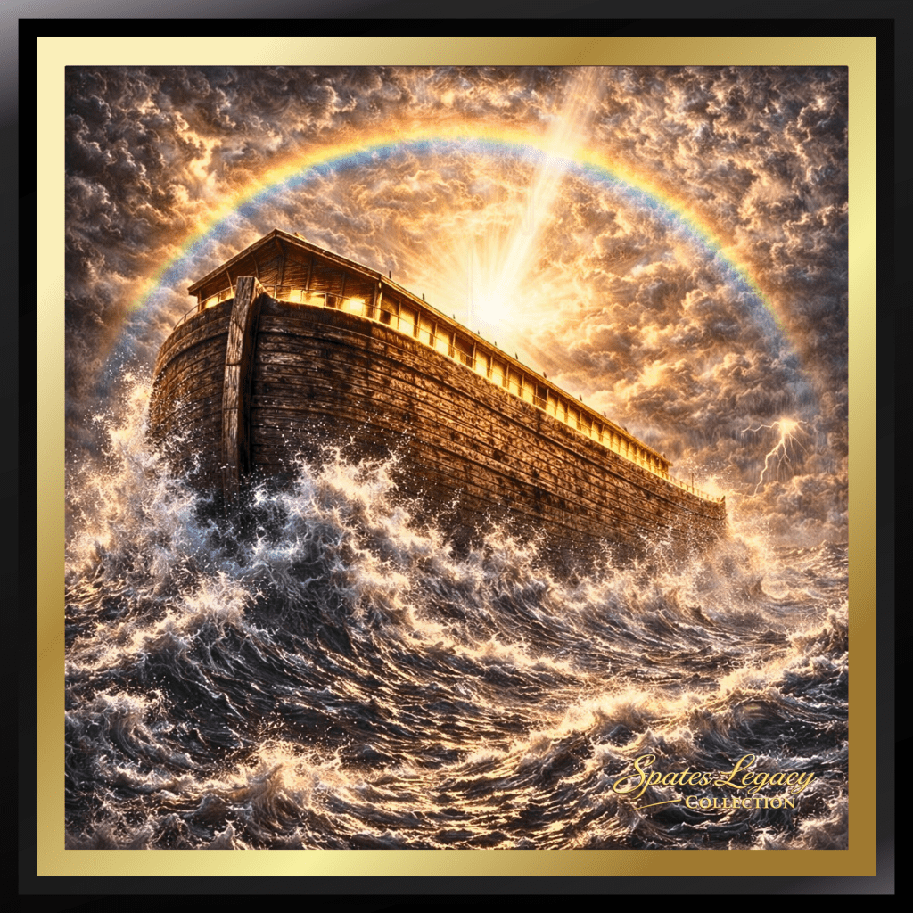 NOAH’S ARK IN THE STORM — BIBLICAL SPIRITUAL ART IN ATLANTA, GEORGIA