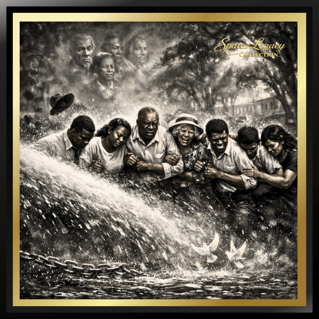 Black Civil Rights Art in Atlanta, Georgia — “The Firehose Resistance”