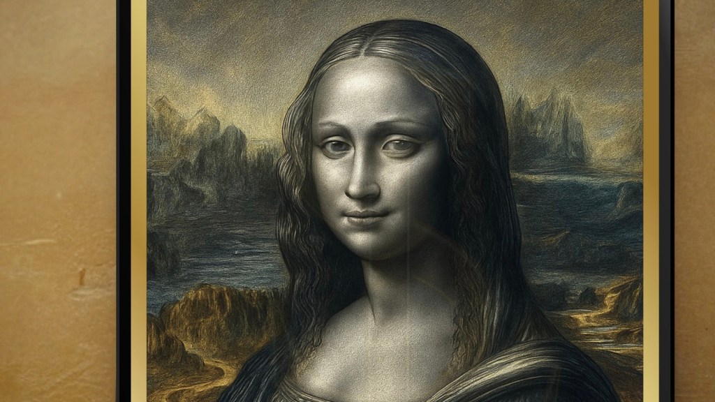 Mona Lisa recreation Spates Legacy Art Collection Atlanta Georgia