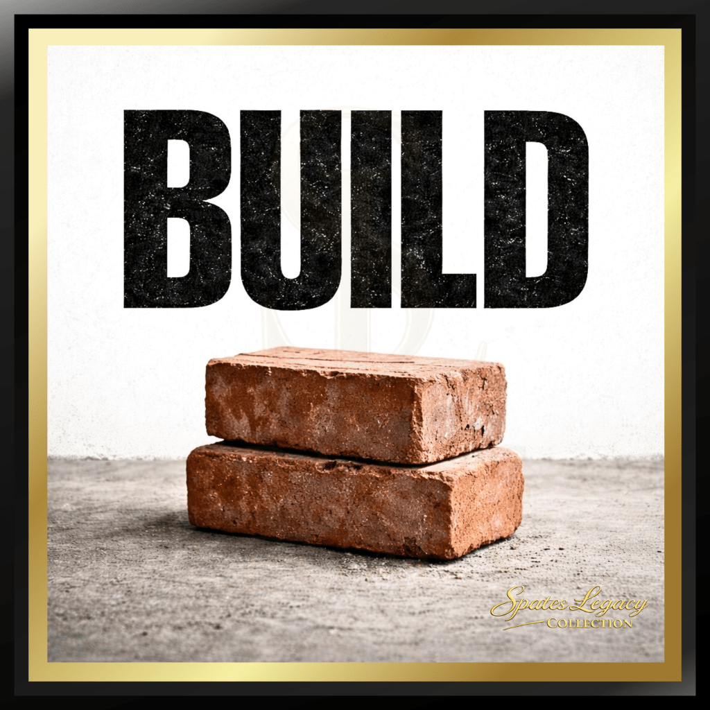 BUILD

Nothing Stands Without Structure

BUILD is about discipline, patience, and foundation.
This piece speaks to the work that happens when no one is watching.

The stacked bricks represent progress earned, not imagined.
At 48 x 48, this artwork grounds a space with purpose and resilience.

This is a Spates Legacy Art Collection
Motivational Wall Art Systems creation.

Strong spaces are built — not hoped for.

DM for sizing, pricing, and delivery.

#BuildYourLegacy #MotivationalArt #SpatesLegacyArt #Discipline #Foundations LuxuryArt StatementPiece AtlantaArtist PurposeDriven