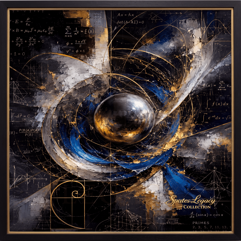 THE ALGORITHM™ | Mathematical Fine Art & Conceptual Physics Art by Ron Spates